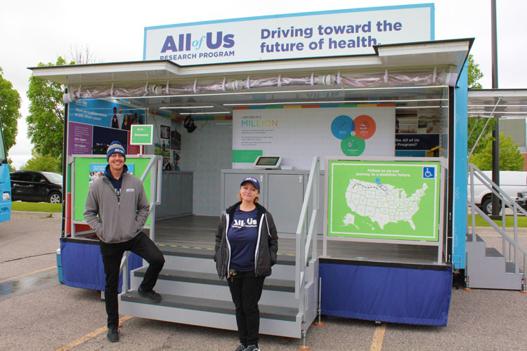 Traveling research trailer